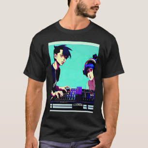 T-shirt Hip hop lo fi chillhop battements chill esthétique