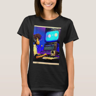 T-shirt hip hop lo fi chillhop battements chill esthétique