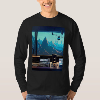 T-shirt Hip hop lo fi chillhop battements chill studio est