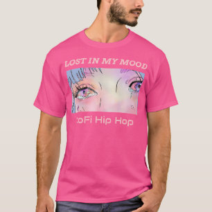 T-shirt Hip hop Lofi Chemise Manga Teary Eyed Girl humeur