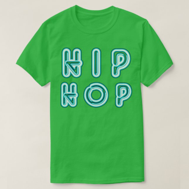 T-shirt Hip-Hop Néon (Design devant)