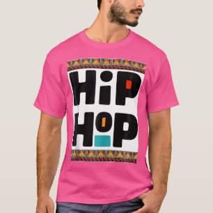 T-shirt hip hop Panafricain Dashiki Kente Des Années 80 Im