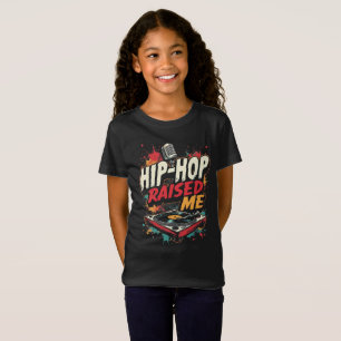 T-Shirt Hip-Hop Raising Me - Urban Rap Streetwear Design