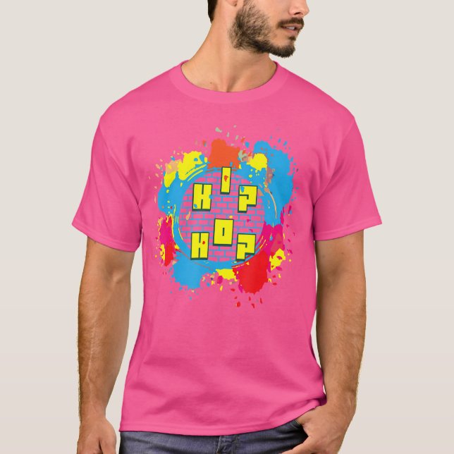 T-shirt Hip hop Rapper (Devant)