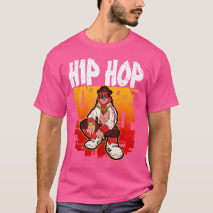 T-shirt Hip hop Retro Graffiti rap rap musique
