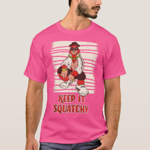 T-shirt Hip hop Sasquatch Ou Bigfoot