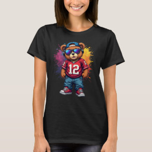 T-shirt Hip hop Teddy Bear Football
