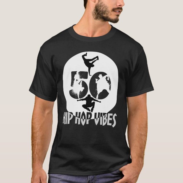 T-shirt Hip hop Vibes.b (Devant)