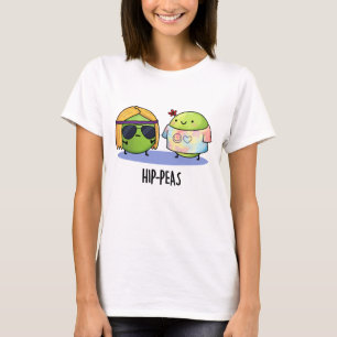 T-shirt Hip-Peas drôle Hippie Peas Pun