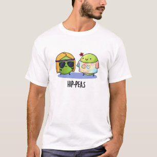T-shirt Hip-Peas drôle Hippie Peas Pun