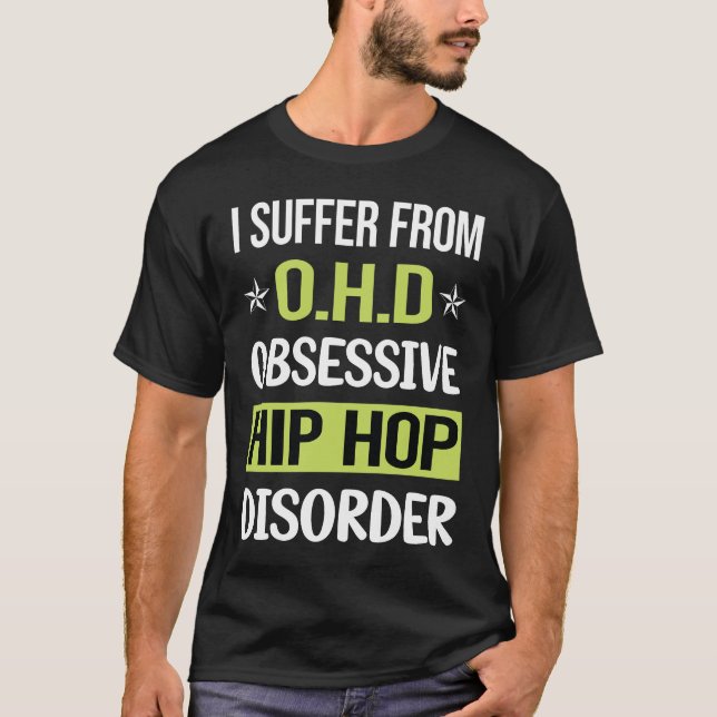 T-shirt Hiphop Hip hop d'amour obsessionnel (Devant)