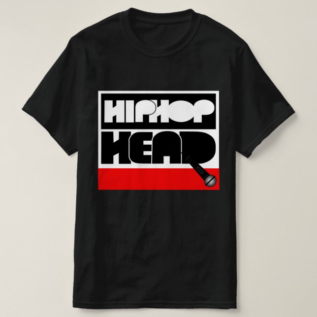 T-shirt HipHop lâche le micro (Design devant)