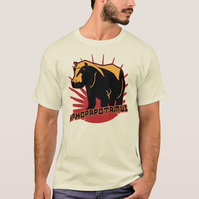 T-shirt hiphopapotamus rhymenocerous (Devant)
