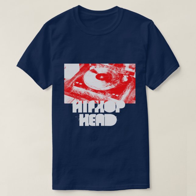 T-shirt HipHopHead DJ MixMaster  (Design devant)