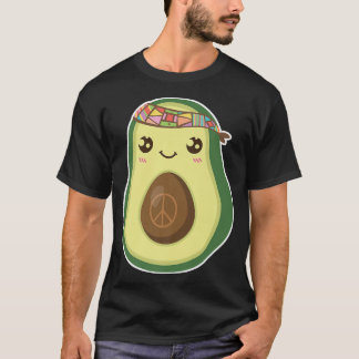 T-shirt Hippie Avocado drôle Vintage