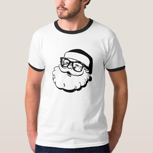 T-shirt Hippie de Noël (Devant)