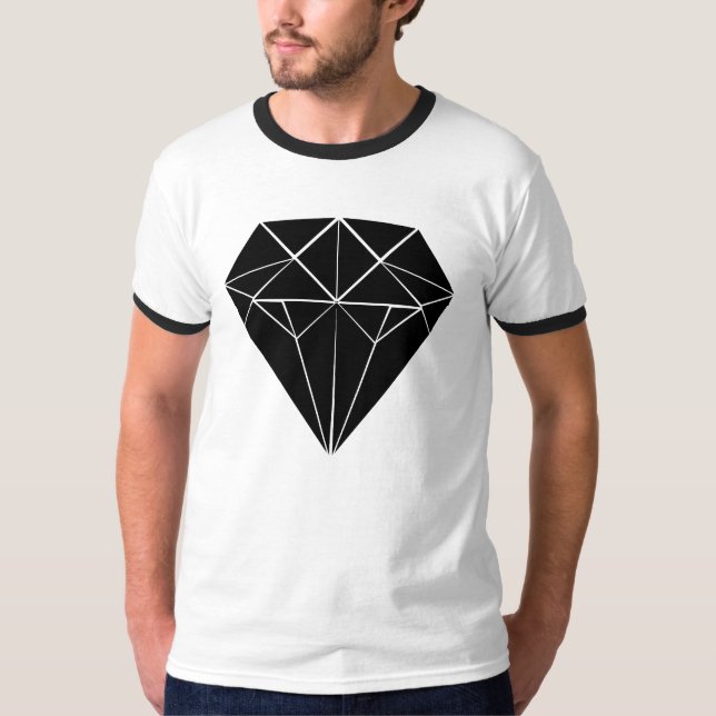 T-shirt Hippie de triangle (Devant)
