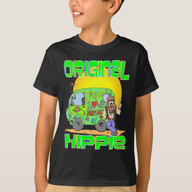 T-shirt Hippie d'origine (Devant)