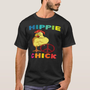 T-shirt Hippie Fleur Paix Amour Bonne Âme 3
