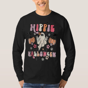 T-shirt Hippie Halloween Ghost 60s les années 70 Costume S