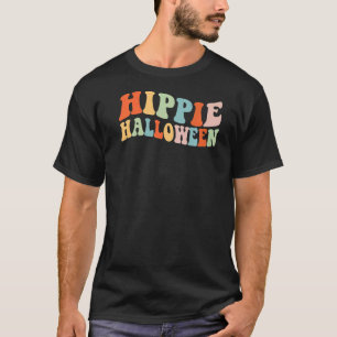 T-shirt Hippie Halloween Ghost 60s les années 70 Costume S