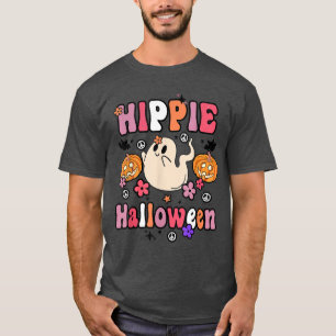 T-shirt Hippie Halloween Ghost 60s les années 70 Costume S