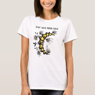 T-shirt Hippie Lune enfant : Tattoo Ink Art Boho