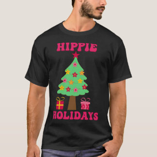 T-shirt Hippie Noël Super Arbre