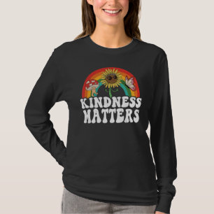 T-shirt Hippie Retro tournesol Arc-en-Ciel Enseignant de v