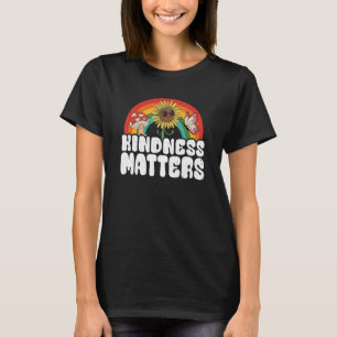 T-shirt Hippie Retro tournesol Arc-en-Ciel Enseignant de v