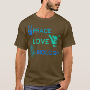 T-shirt Hippie Science - Biologie cadeau