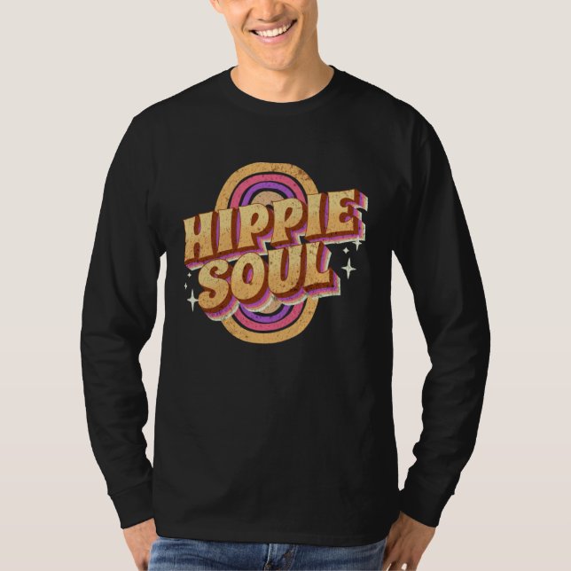 T-shirt Hippie Soul   Hippie (Devant)