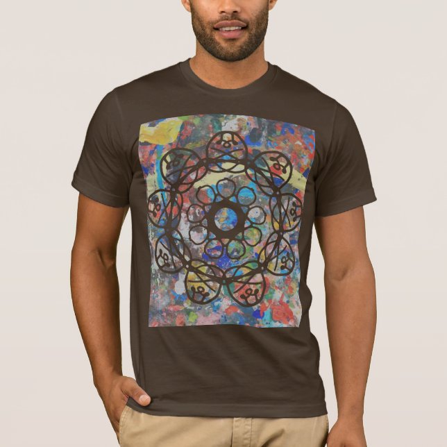T-shirt Hippie Trippy (Devant)