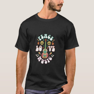 T-shirt Hippie Vintage Retro Disco Party Festival les anné