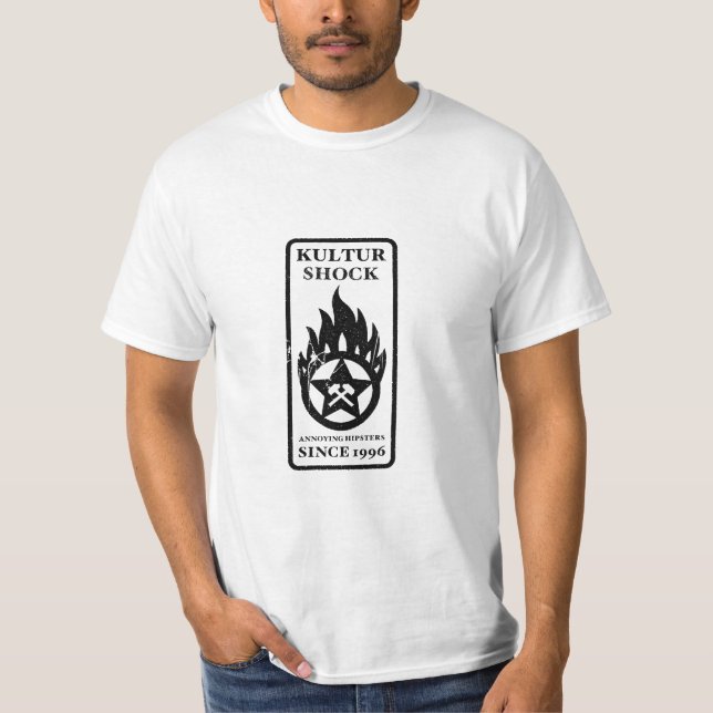T-shirt Hippies ennuyants (Devant)