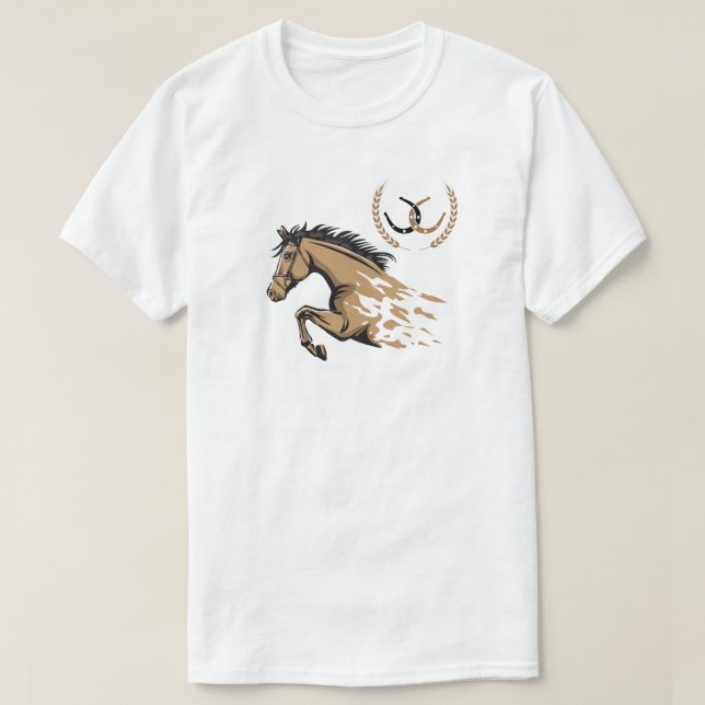 T-shirt Hippique (Design devant)