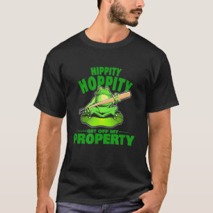 T-shirt Hippity Hoppity Descendez de ma propriété