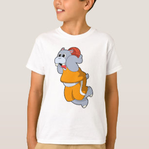 T-shirt Hippo au Basketball Sports