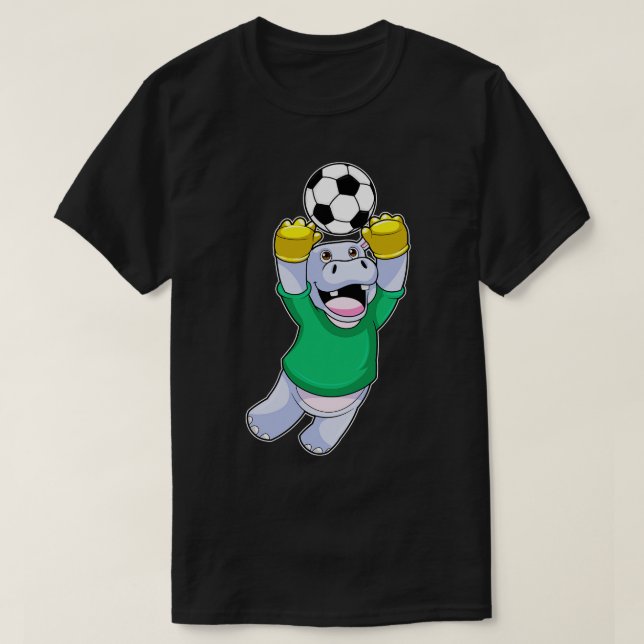 T-shirt Hippo aux sports (Design devant)