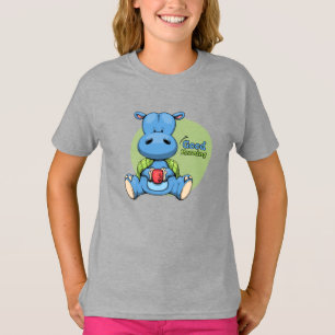 T-shirt Hippo de dessin Enfants