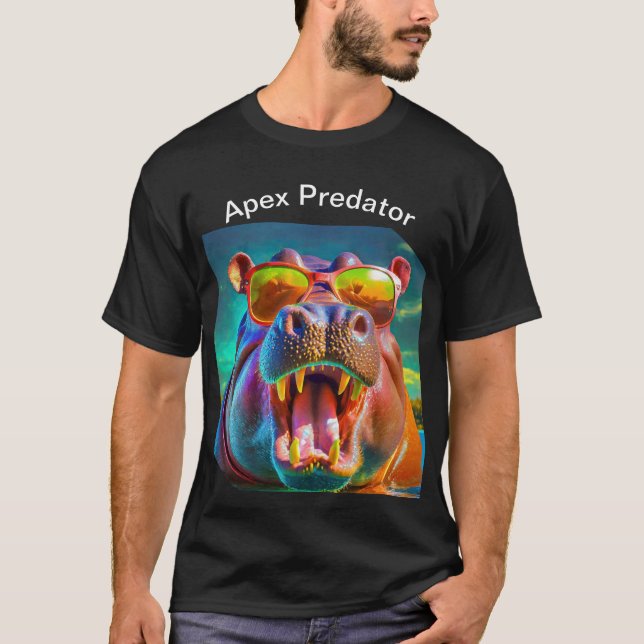 T-shirt Hippo Predator (Devant)