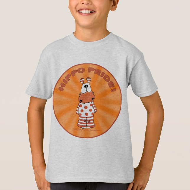 T-shirt Hippo Pride Starburst (Devant)