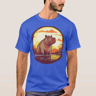 T-shirt Hippo rétro 2