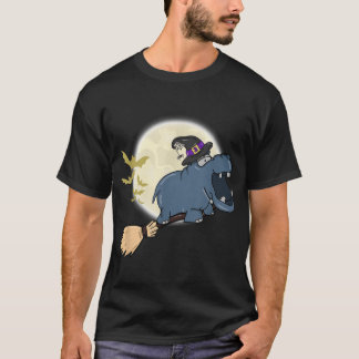 T-shirt Hippo Sorcière Casquette équitation Broom Stick Zo