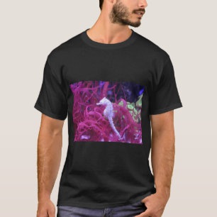 T-shirt hippocampe dans le corail rose