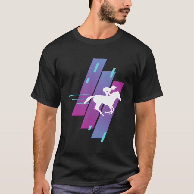 T-shirt Hippocampe hors piste Thoroughbred Ottb (Devant)