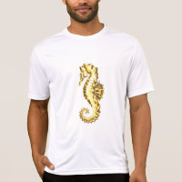 Hippocampe Polygonal Or