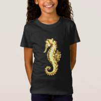 Hippocampe Polygonal Or