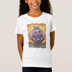 T-shirt Hippopotame