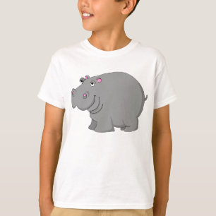 T-shirt hippopotame